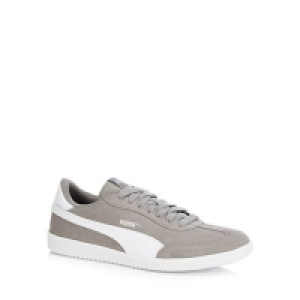 Puma - Taupe suede Astro Cup trainers