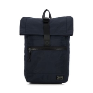 Red Herring - Navy top flap backpack