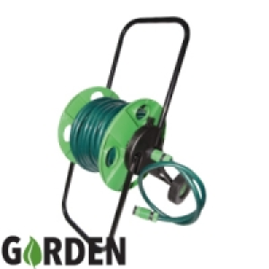 HomeBargains  Garden Hose Trolley Set: 25 Metre