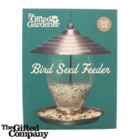 HomeBargains  The Gifted Gardener: Copper Effect Bird Seed Feeder