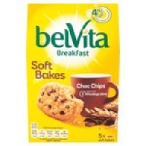 BelVita Breakfast Biscuits Soft Bakes Chocolate Chip 5 Pack £2.75
