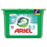 Asda Ariel 3in1 Pods Touch Of Febreze Washing Liquid Capsules 19 Washes