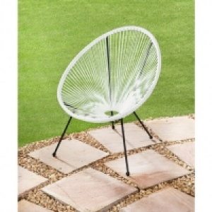 Hawaii String Garden Chair - White
