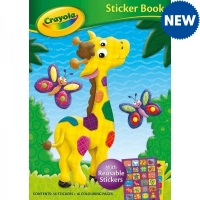 JTF  Crayola Sticker Book Giraffe