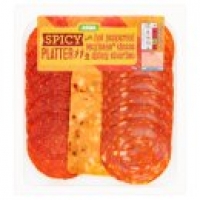 Asda Asda Spicy Platter with Hot Pepperoni Mexicana Cheese & Spicy Cho