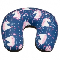 BMStores  Super Soft Travel Pillow - Unicorn