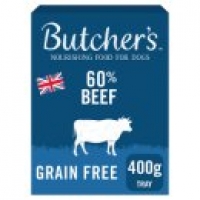 Asda Butchers Grain Free 60% Beef, Veg & Sweet Potato