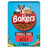 Asda Bakers Small Dry Dog Food Beef and Veg