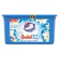 Asda Bold 3in1 Pods Lotus Flower & Water Lily Washing Liquid Capsules 