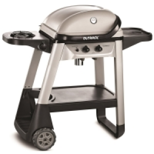 Outback Excel 310 2-Burner Gas Trolley BBQ with Side Burner &pound;149.99