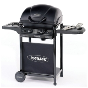 Outback Omega 250 2-Burner Gas BBQ - Black £119.99