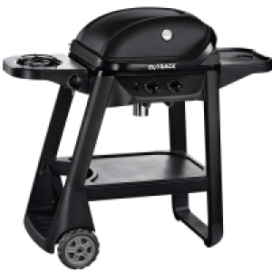 Outback Excel Onyx 2-Burner Gas Trolley BBQ with Side Burner £149.99