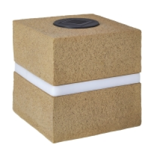 Smart Garden Glam Rock Cube Solar Light £16.99