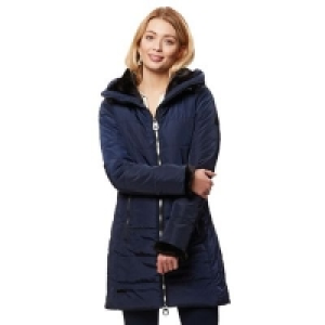 Debenhams  Regatta - Blue Pernella quilted hooded coat