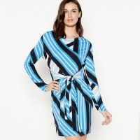 Debenhams  Principles - Blue striped Marina tunic dress