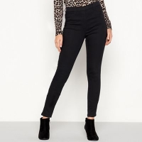 Debenhams  The Collection - Black cotton rich skinny fit jeggings