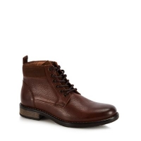 Debenhams  Mantaray - Tan leather Cascade chukka boots