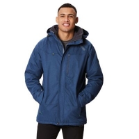 Debenhams  Regatta - Blue Highside insulated hooded waterproof jacket