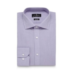 Jeff Banks - Designer Lilac Mini Gingham Checked Long Sleeve