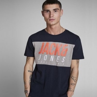 Debenhams  Jack & Jones - Navy Jonas t-shirt