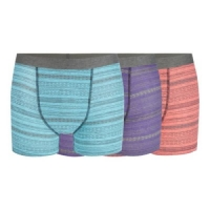 Red Herring - 3 pack assorted broken stripe print hipster tr