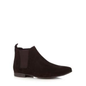 Debenhams  Red Herring - Brown suede Chelsea boots