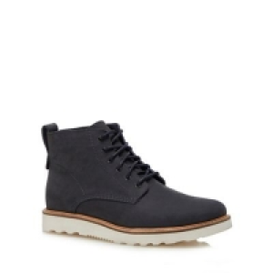 Red Herring - Navy nubuck Meteor lace up boots