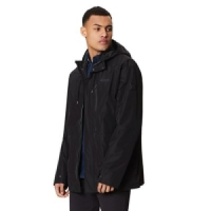 Regatta - Black Boman waterproof hooded jacket