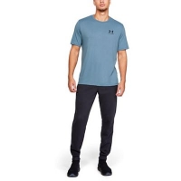 Debenhams  Under Armour - Blue Charged Cotton® Sportstyle Logo T-Shir