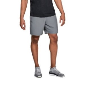 Under Armour - Grey UA Woven Graphic shorts