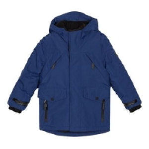 J by Jasper Conran - Boys blue mock insert waterproof parka