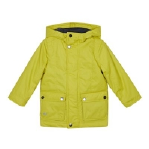 Debenhams  Mantaray - Boys Lime Cotton Parka Coat