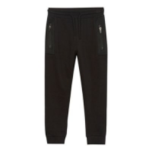 Debenhams  bluezoo - Boys black mesh insert jogging bottoms