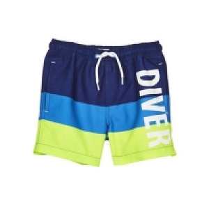 Outfit Kids - Boys Navy Diver Swim Shorts