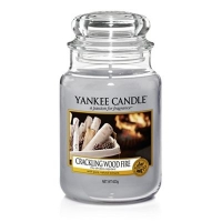 Debenhams  Yankee Candle - Large Crackling Wood Fire Christmas scente