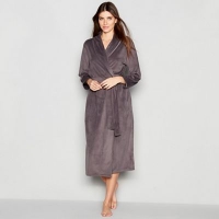 Debenhams  J by Jasper Conran - Grey Island Fleece Robe