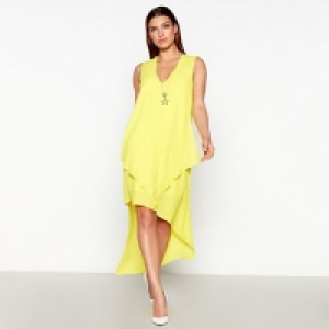 Debenhams  Star by Julien Macdonald - Yellow Star Necklace Asymmetric K