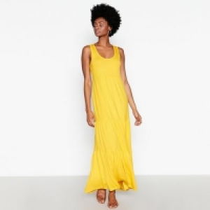 Principles - Yellow Tiered Maxi Dress