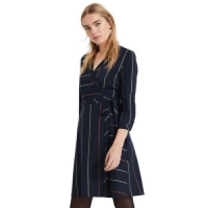 Phase Eight - Blue Vana stripe dress