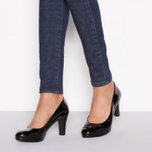 Good for the Sole - Black patent Gala high heel wide fit c