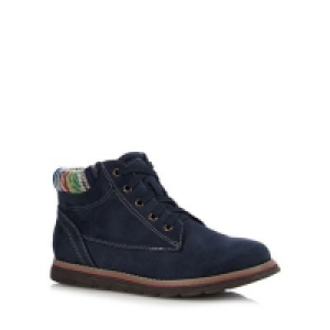 Debenhams  Lotus - Navy Sequoia ankle boots