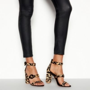 Debenhams  Faith - Multicoloured Leather Dellar Leopard Print Block H