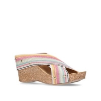 Debenhams  Carvela Comfort - Multi-colored Sully mid heel wedge sanda