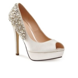 Pink by Paradox London - Satin indulgence high heel platfo