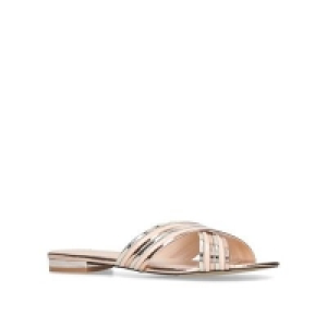 Carvela - Bronze Beam flat sandals