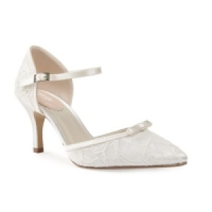 Pink by Paradox London - Lace devotion mid heel stiletto p