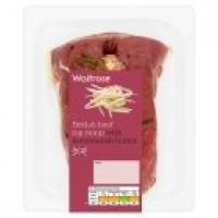 Waitrose  Waitrose Beef Top Rump with Horseradish Butter