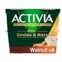 Asda Activia Grains & Nuts Walnut & Oats