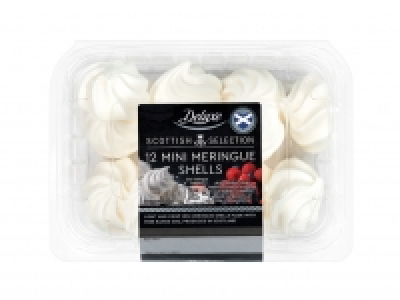 Deluxe Scottish Selection 12 Mini Meringue Shells £0.99