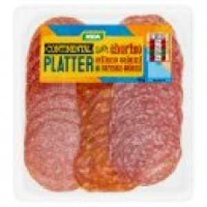 Asda Continental Platter with Chorizo Milano Salami & German Sala